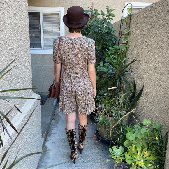 Vintage tan/brown Valentino Garavani leather boots - Picture 11 of 16